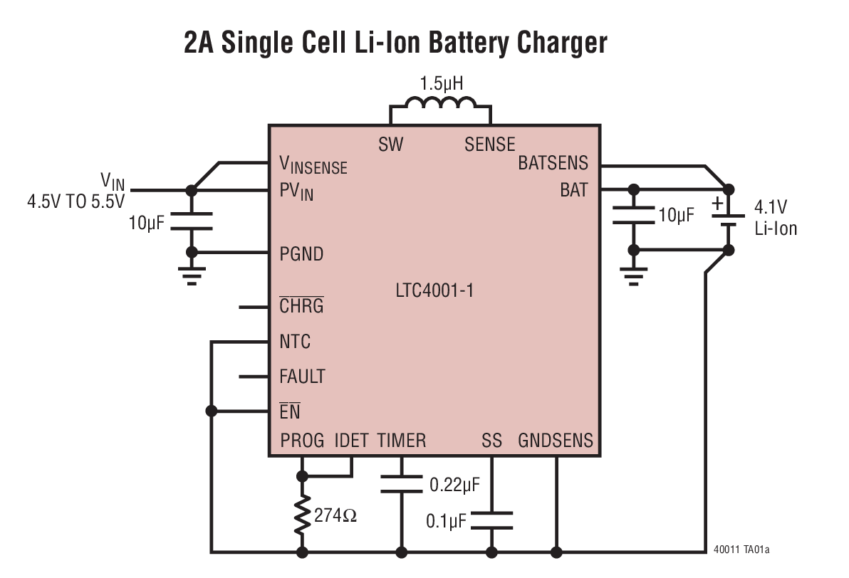 LTC4001-1Ӧͼһ